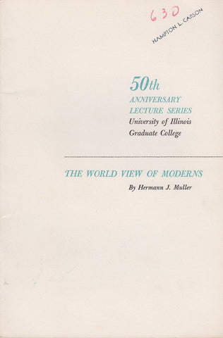 The World View of Moderns