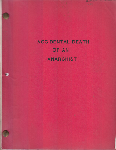 Accidental Death of an Anarchist